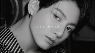 bts - love maze (slowed   reverb)