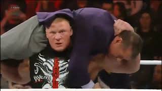 Brock Lesnar F5 Vince McMahon