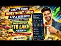 Create own investment mlm website powerbank website crypto investment app development  Appxnow 