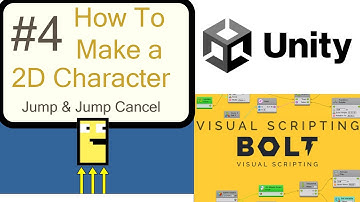 How to jump & Jump cancel a 2D Character in Unity And Visual Scripting