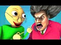 Baldi vs Scary Teacher (Miss T Android iOS Mobile Horror Game 3D Animation)