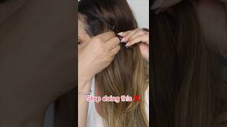 Bobby Pin hack ️#youtubeshorts #bobbypin #hairhacks #shorts #ashortaday #viralhacks #trending