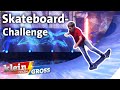 Schafft Mika mehr Hippie-Jumps in der Half-Pipe als Profi-Skater Alex Mizurov? | Klein gegen Groß