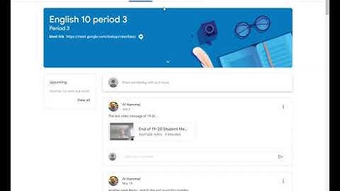 Google Classroom Student Navigation