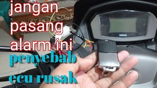 Alarm motor injeksi yang aman tidak merusak ecu