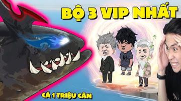 PobbRose mở khóa BỘ 3 VIP NHẤT vs CÁ TRIỆU CÂN !!! (PobbRose Thánh câu cá) | Câu Cá Vạn Cân ✔