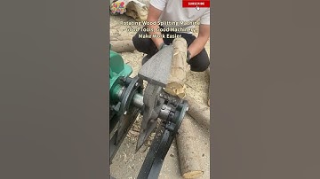 Rotating Wood Splitting Machine - Good Tools, Good Machinery, Make Work Easier