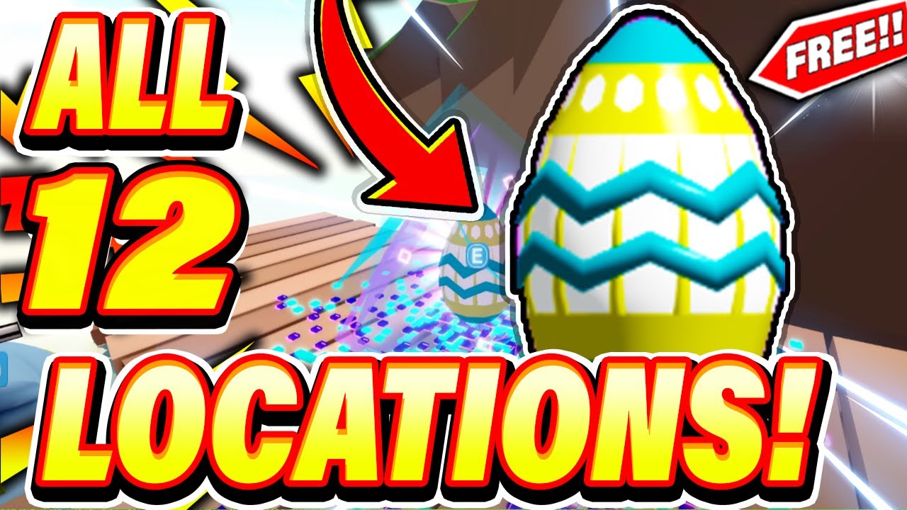 ALL *12* EGG LOCATIONS In Roblox Club Roblox! Egg Hunt Event! YouTube