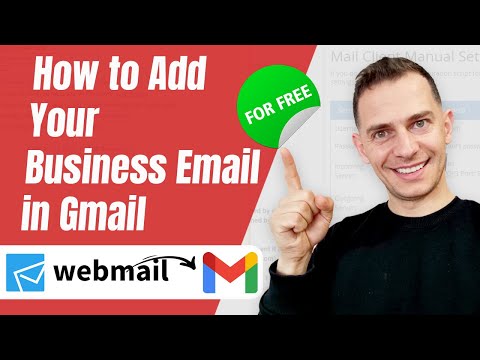 How To Add Your Business Email To Gmail For Free - Tutorial 2021