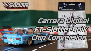 Converting Sideways Gr5 BMW Analogue Slot Car to Carrera Digital with an FT-Slottechnik Decoder Chip
