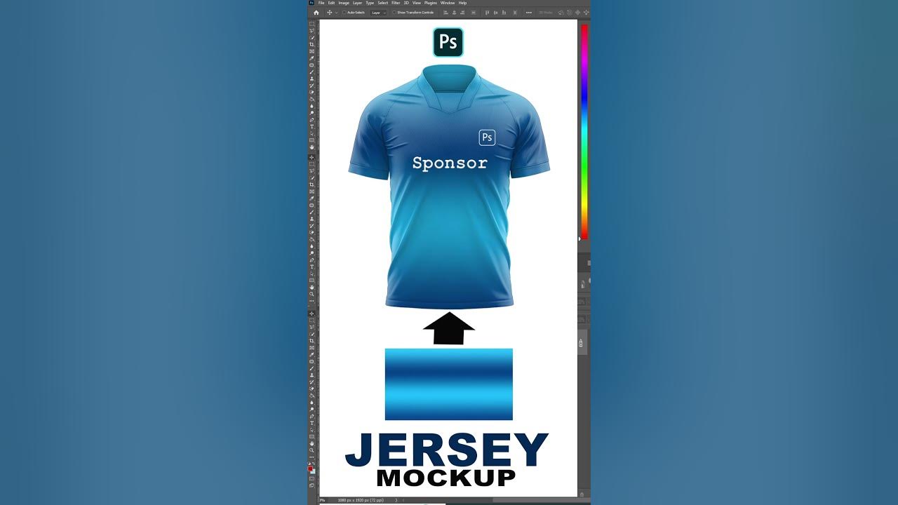 CARA MOCKUP JERSEY SEDERHANA CARA MOCKUP JERSEY SEDERHANA