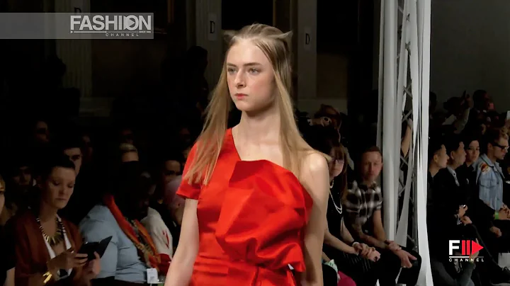 "LULU LIU" Full Show Spring Summer 2015 London by ...