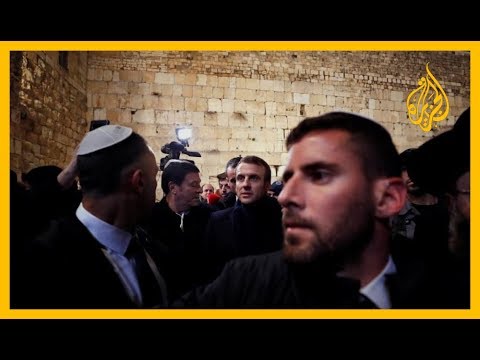 🇫🇷 ماكرون يمنع جنود الاحتلال من مرافقته للكنيسة بالقدس