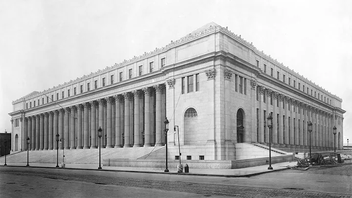James Farley Post Office NYC - Then and Now