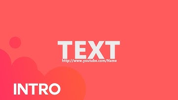 Free 2D Intro #001  | After Effects Template