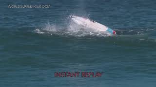 Surfer Fights Off Shark Live At A Surfing Competition