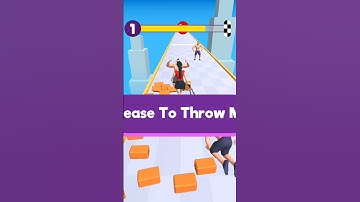 3D game #moblegameplay throw man 3d #short 🚶🐕🐕😂😂