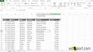 Excel Alttoplam Formülünü Kullanmak Subtotal Kullanımı