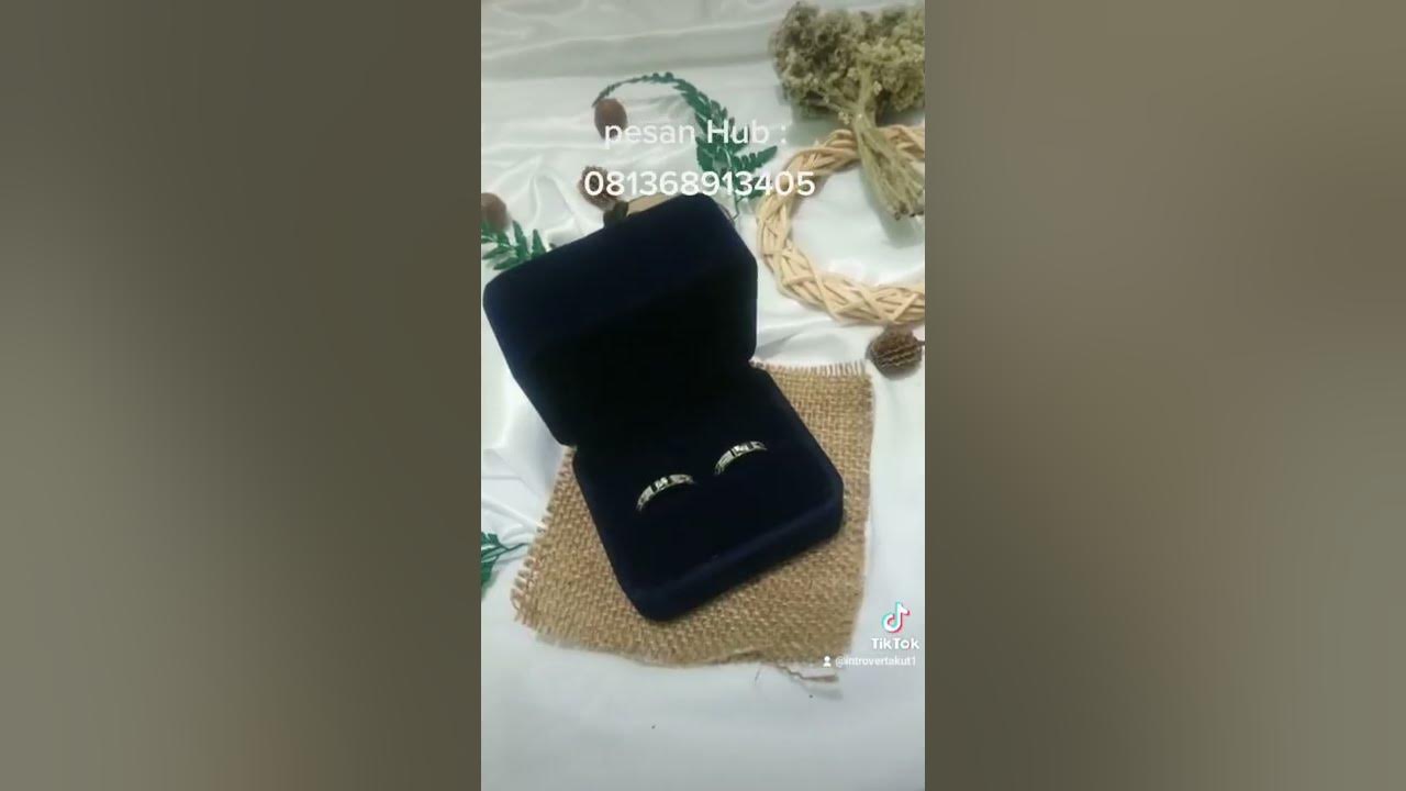 Cincin couple artikel D1 💍 - YouTube