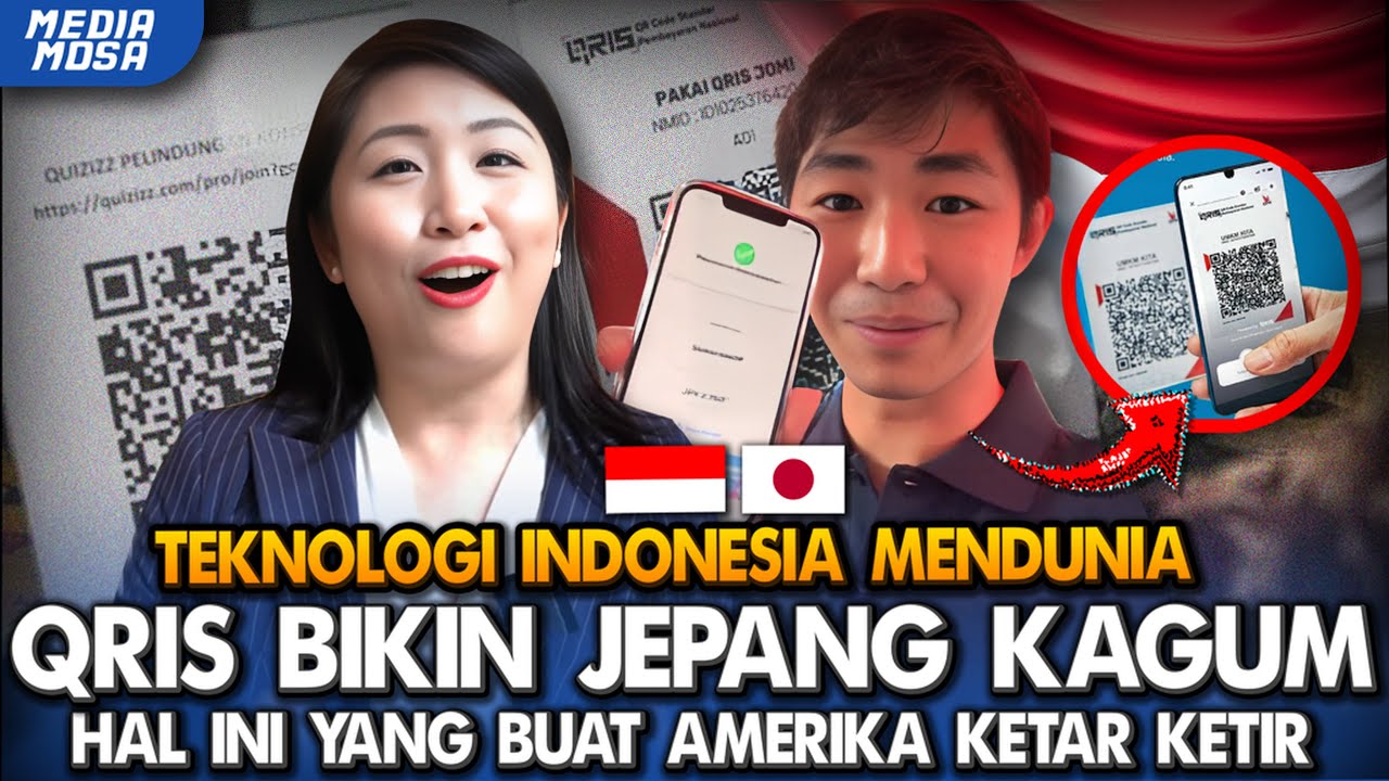 WOW‼️ Qris Indonesia Dipakai di Jepang & Asia Tenggara, Bule Sampai Kaget Lihat Canggihnya!