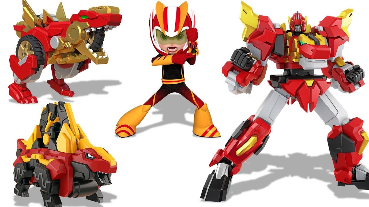 corocoro！！ディノス 10万dinos Dino Core 8 Figure Set D-Buster Tyranno Saber Stego Dinosaurs