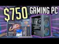 BEST $750 Gaming PC Build Guide! (Late 2021)