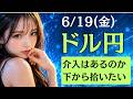 【FX最新予想】6月19日ドル円相場チャート分析