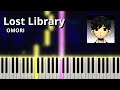 Lost Library - OMORI OST (Piano Tutorial)