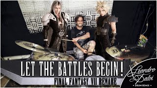 Final Fantasy VII Remake - Let the Battles Begin ! - DRUM REMIX/COVER By Leandro Daloi