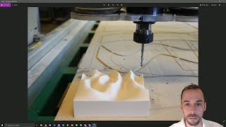CNC Surface Milling with RhinoCAM