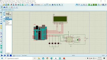Project Dasar Kendali Motor Stepper (Proteus 8 & Arduino IDE)
