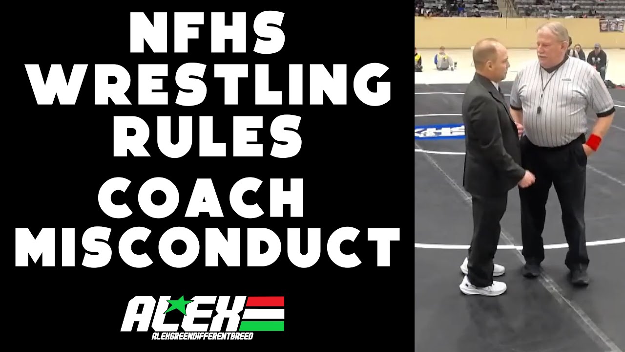 Правила борьбы NFHS – Неправомерное поведение тренера