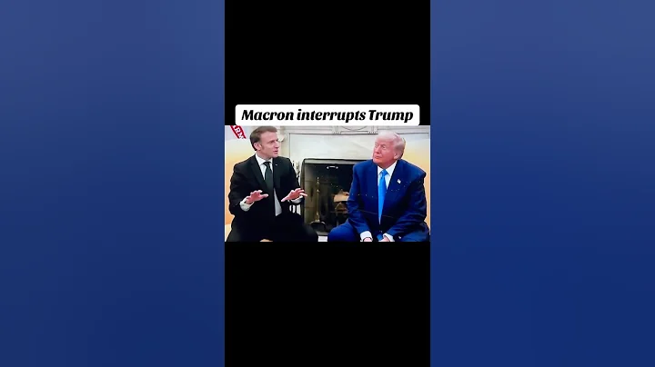 Macron interrupts Trump, clarifies how Europe gave money to Ukraine