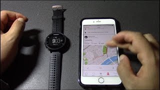 to upload run from Watch to (Forerunner 235, Iphone 6S+) - YouTube