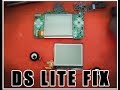Nintendo DS Lite Lower Screen Flash Repair