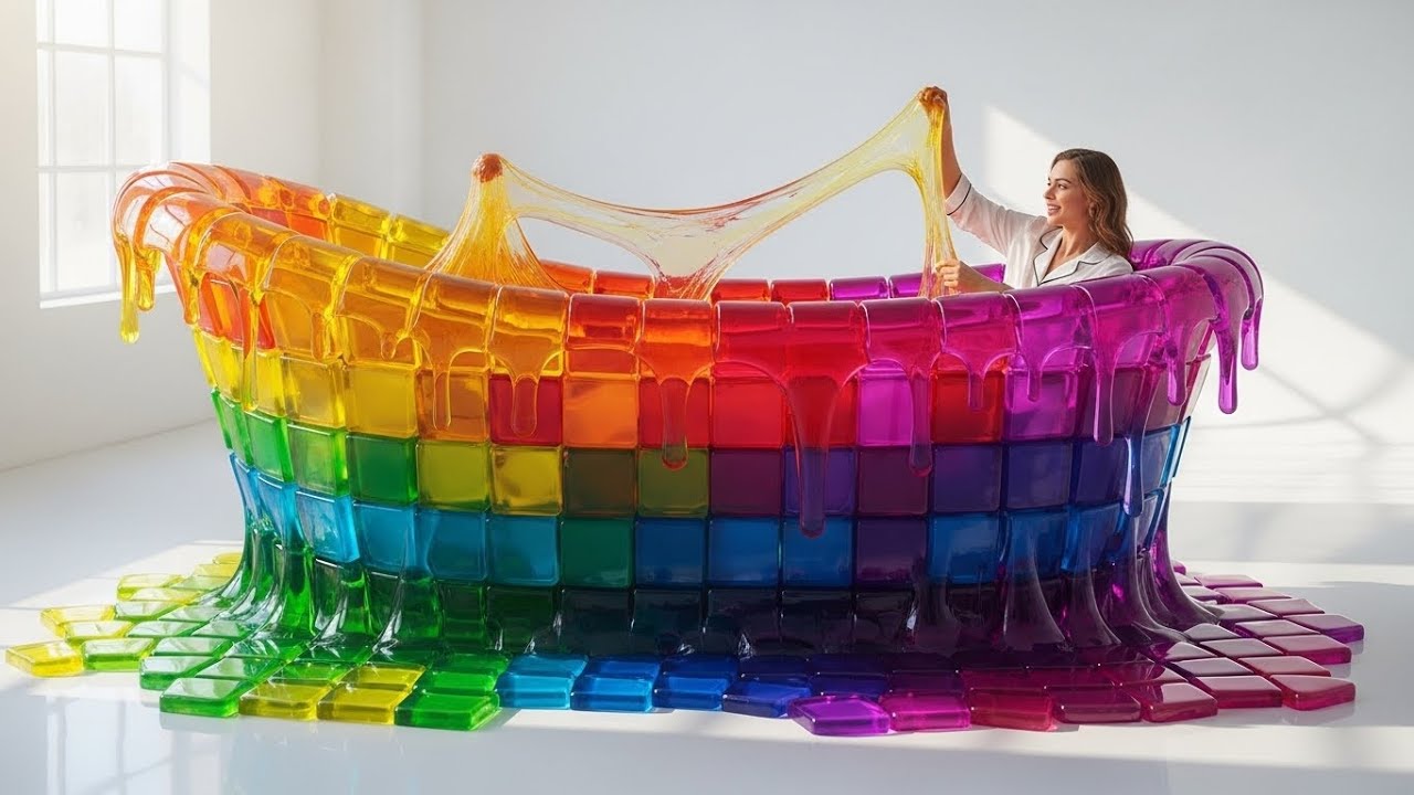 Which Impossible BATHTUB Would You Soak In? 🛁🔥 | 90+ Oddly Satisfying AI ASMR