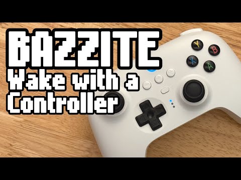 Wake Bazzite from Sleep Using a Controller