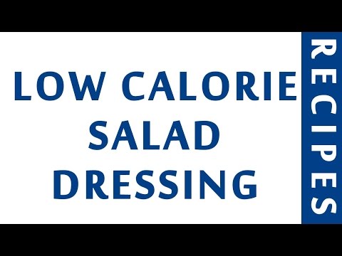 LOW CALORIE SALAD DRESSING | QUICK RECIPES | EASY TO LEARN