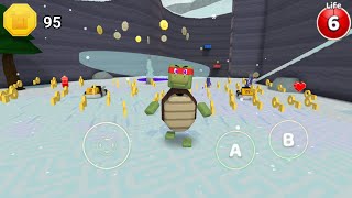 Ninja Turtle in Snow Valley + Super Bear Adventure Gameplay Walkthrough screenshot 5