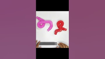 Creating Style ASMR Crunchy POP-TUBESound #diy #satisfyingvideos #relaxing #oddasmr #poptubesounds