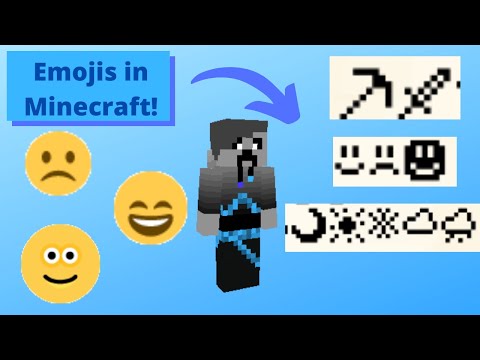 How To Get Emojis In Minecraft 1.16.2