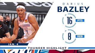 Darius Bazley&#39;s Full Highlights: 16 PTS, 8 REB vs Heat | 2020-21 Season - 1.4.21