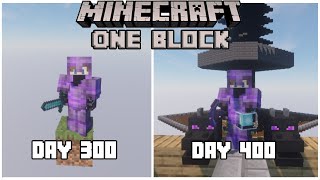 Spędziłem 400 Dni w Minecraft One Block... I Stało się To.