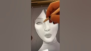 Painting without seeing the colors i use #shorts #procreatetips #procreatetutorials