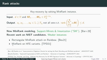 Improving Support-Minors rank attacks: applications to GeMSS and Rainbow