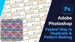 Fast Pattern Duplication in Photoshop