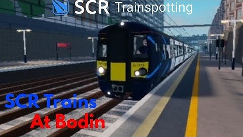 SCR Trainspotting  SCR Trains At Bodin 02/08/2025