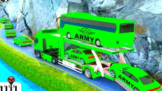 Army Vehicle Transport - US Army Car Truck Transport - Android Gameplay screenshot 5