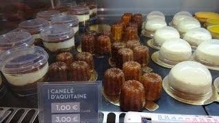 パリのマクドナルドでフランス菓子の【カヌレ】ほ販売していました。