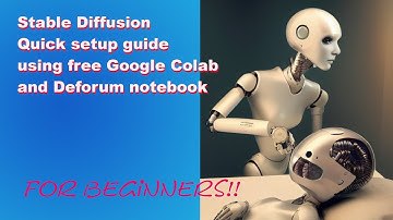 Stable Diffusion AI Art Quick Setup with Free Google Colab and Deforum Notebook